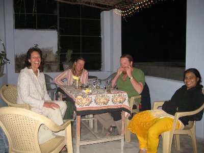 Happy guests